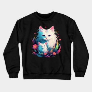 Turkish Angora Mothers Day Crewneck Sweatshirt